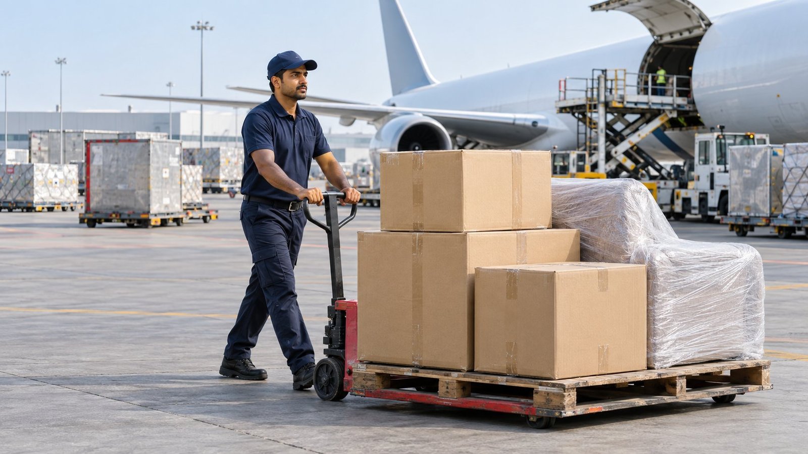 International shifting by air cargo